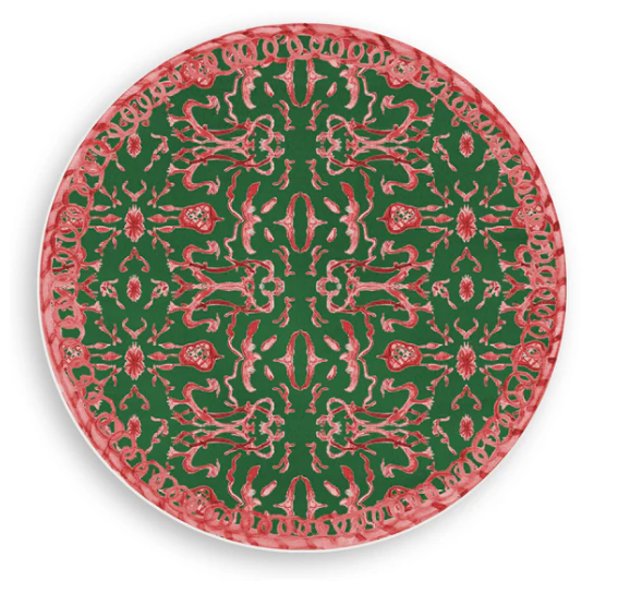 French Graffiti Reversible Vinyl Placemat