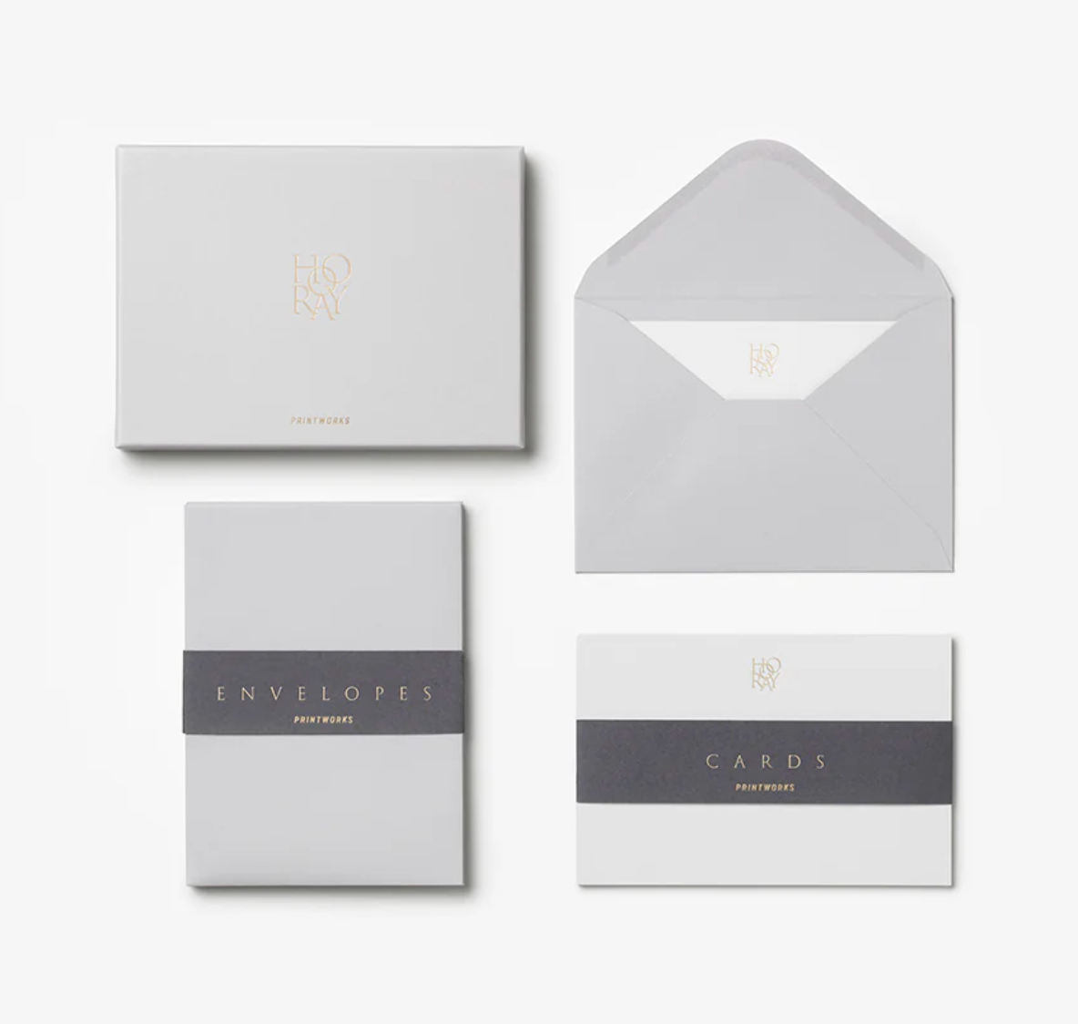 Card & Envelope Set - Hooray