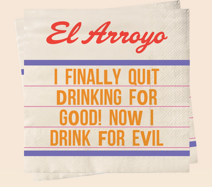 El Arroyo Cocktail Napkin