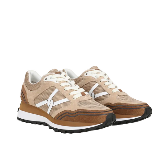Valentina Sport Sneaker - Chestnut | Ecru