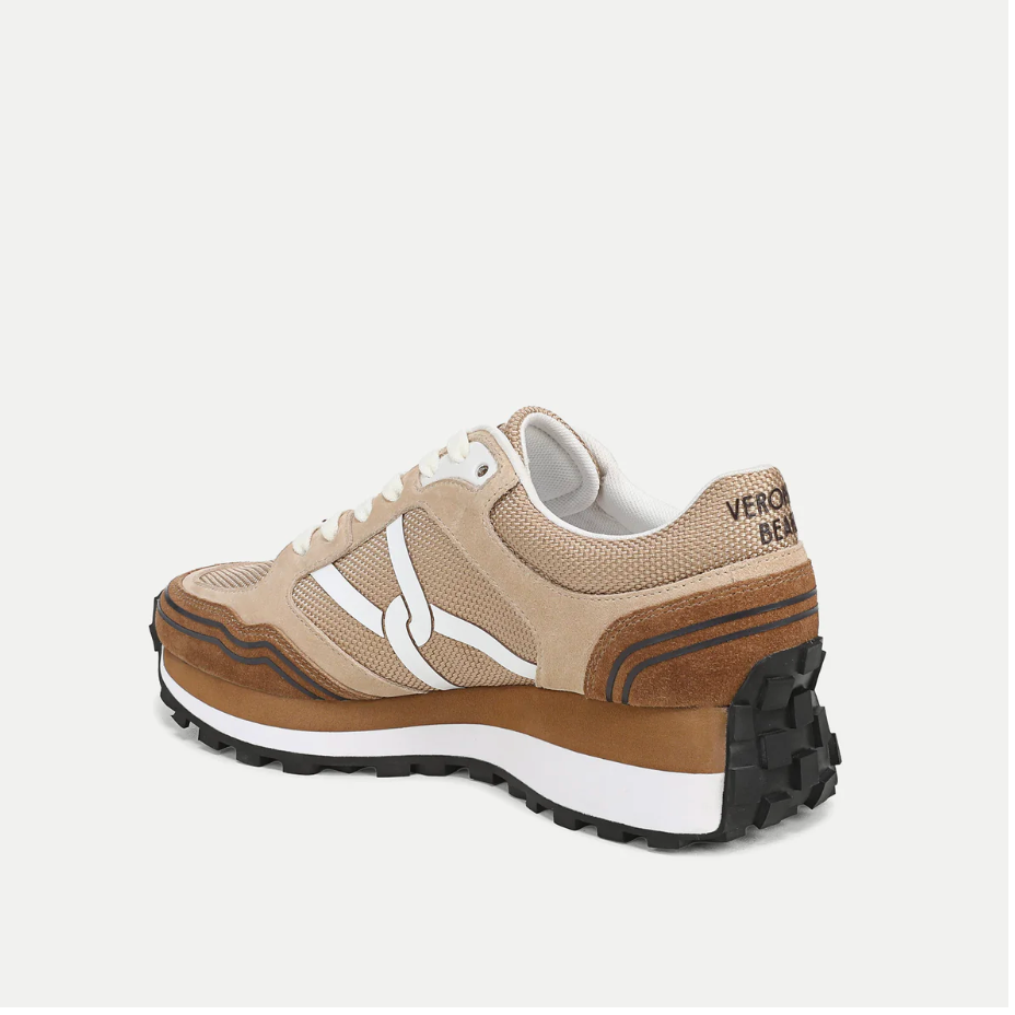 Valentina Sport Sneaker - Chestnut | Ecru