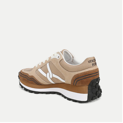 Valentina Sport Sneaker - Chestnut | Ecru