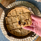 Oat Raisin Skillet Cookie