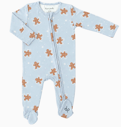 Dear Perli Zippered Footie