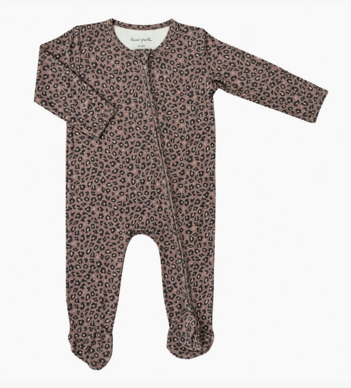 Dear Perli Zippered Footie