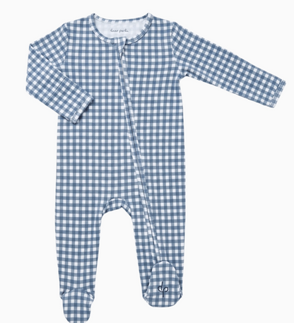 Dear Perli Zippered Footie