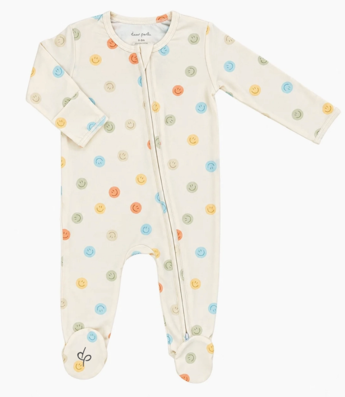 Dear Perli Zippered Footie
