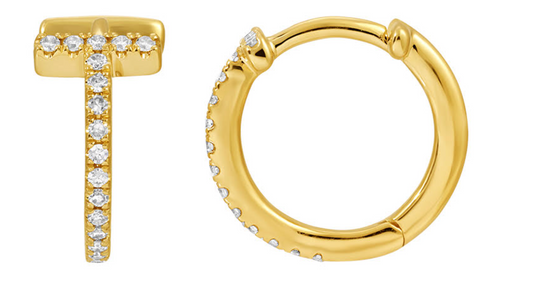 Diamond Bar Huggie