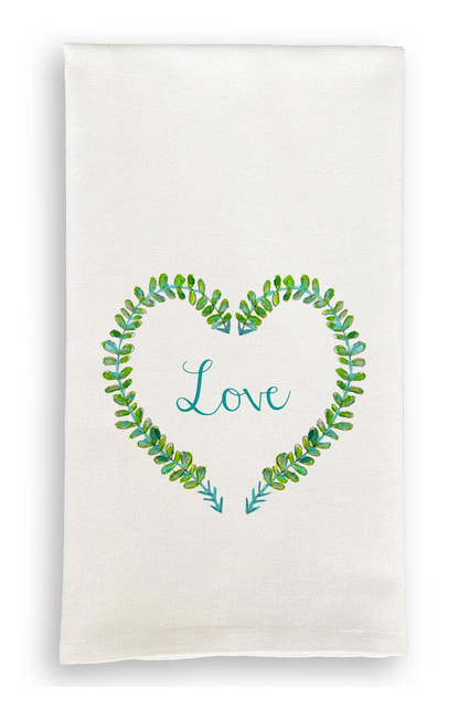 French Graffiti Kitchen Towel