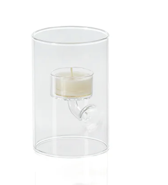 Suspended Glass Tealight Holder