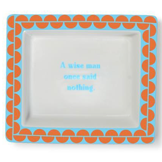Sassy Wise Saying Tray in Gift Box