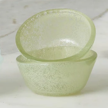Glass Pinch Pots