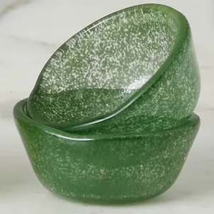 Glass Pinch Pots