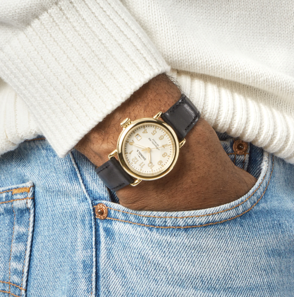 Runwell 3HD 36mm - Black Leather