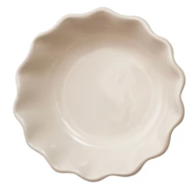 Stoneware Scalloped Bowl