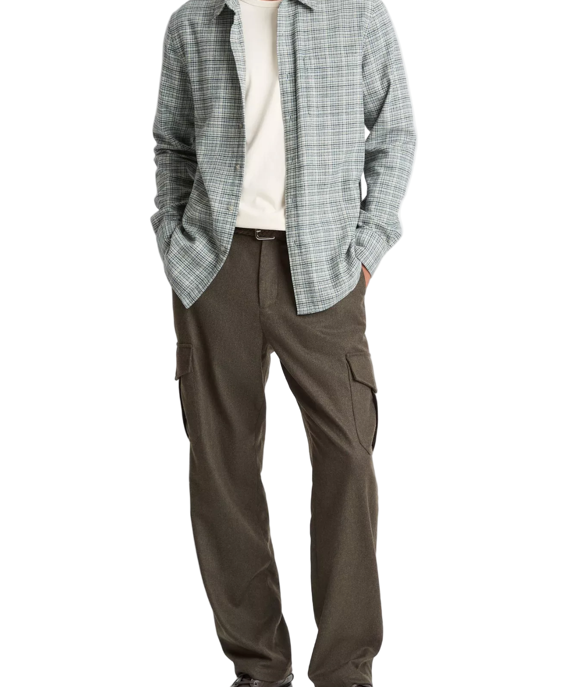 Highclere Plaid Separate Placket L/S Shirt