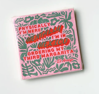 El Arroyo Cocktail Napkin