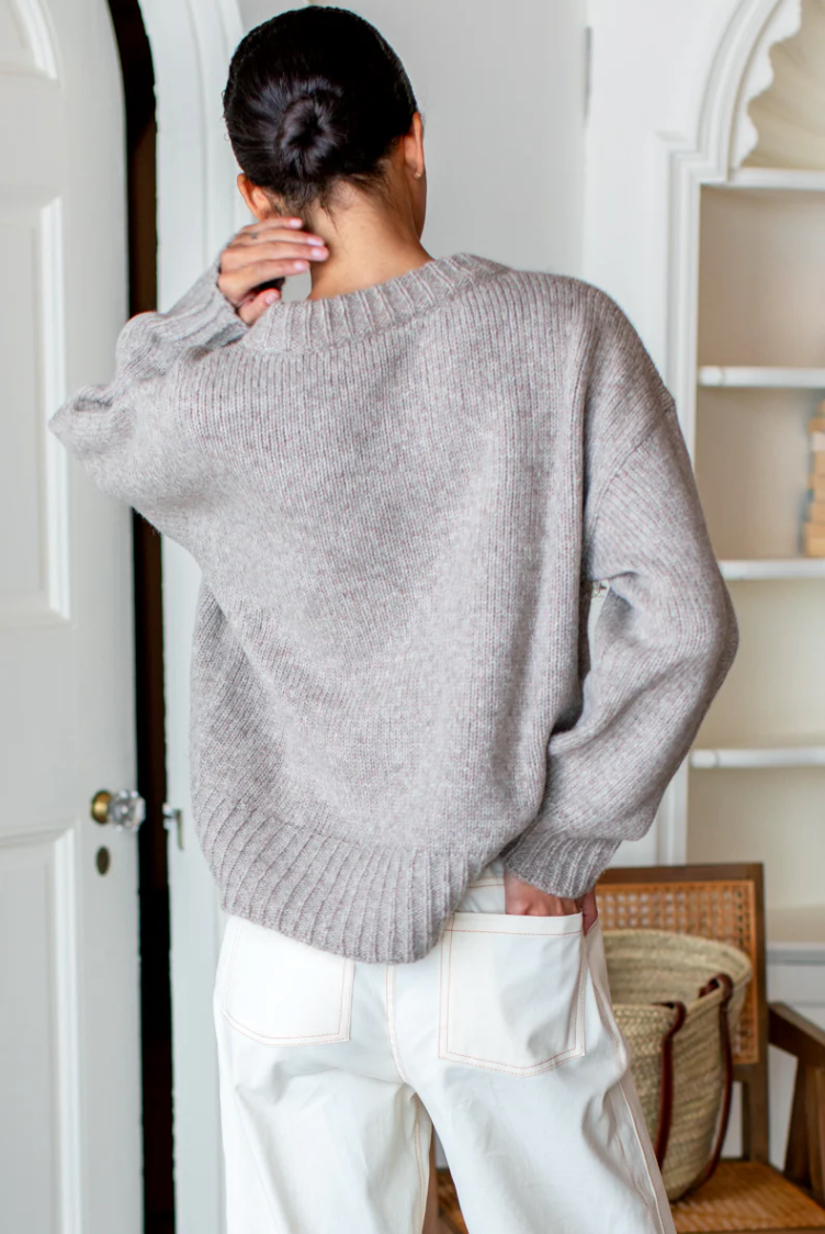 Cozy Sweater - Fog Grey Melange