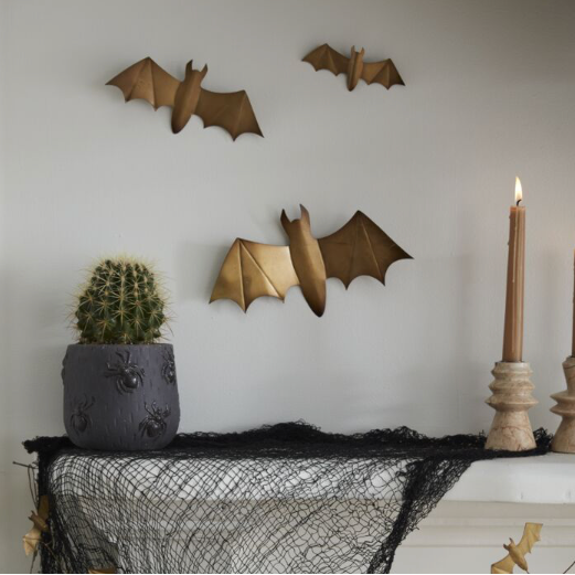 Winged Bat Wall Decor