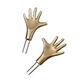 Gold Corn Holders