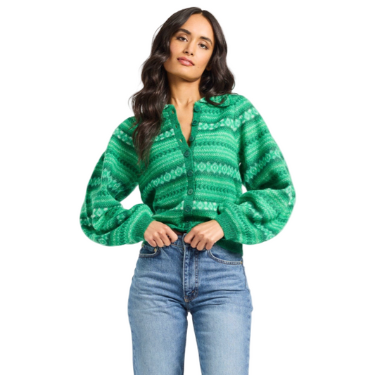 Irene Cardigan - Kelly Fairisle