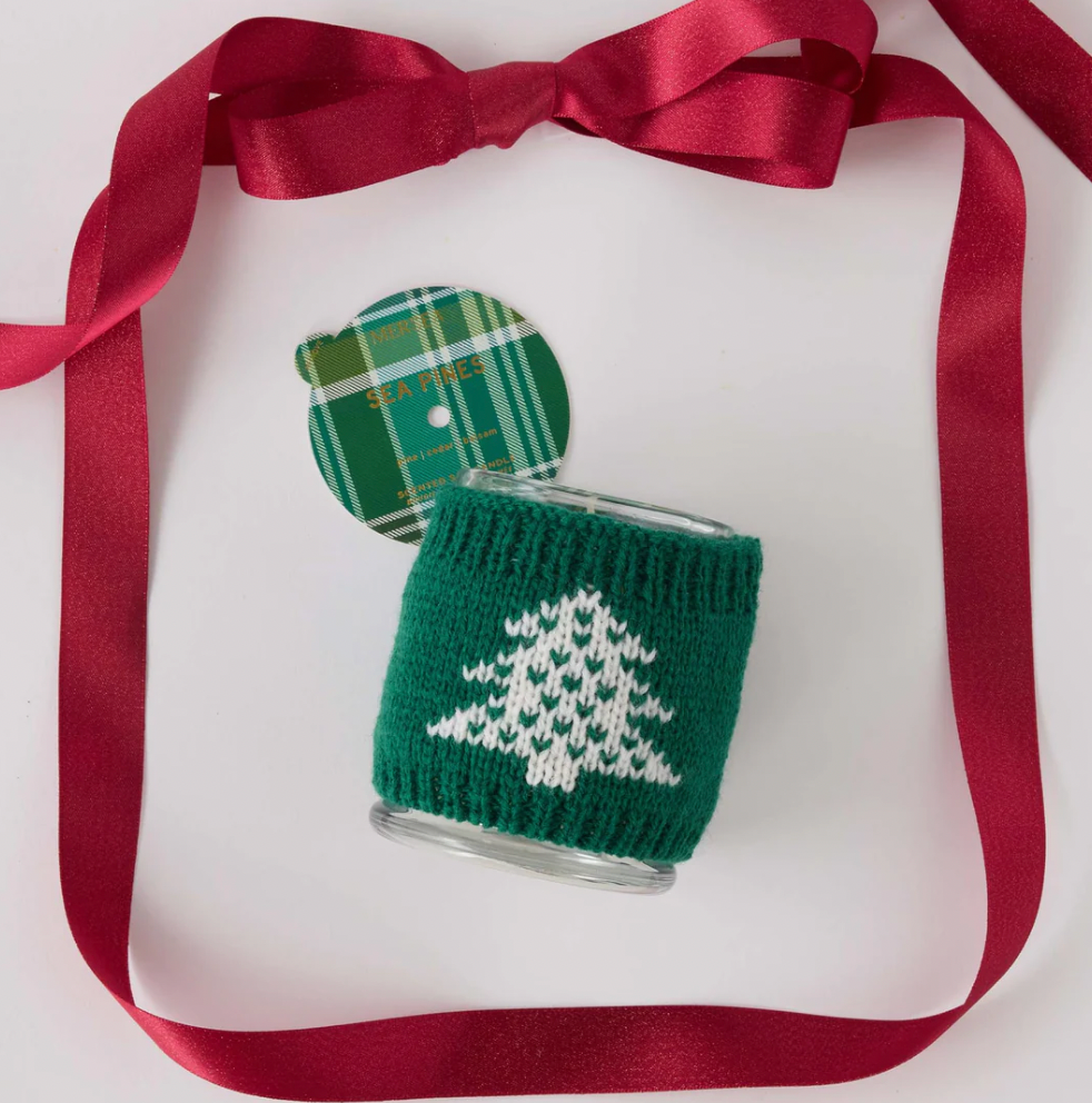 Sweater Sleeve Candle - 6oz - Sea Pines