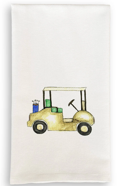 French Graffiti Kitchen Towel