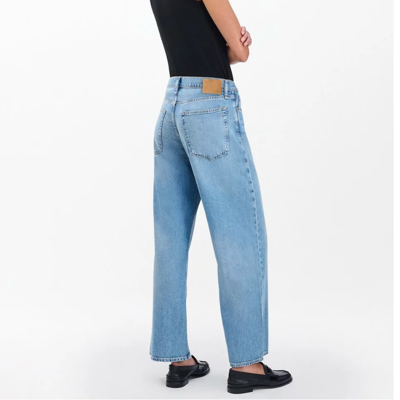 Saige Ankle Relaxed Straight Jeans - Ludlow