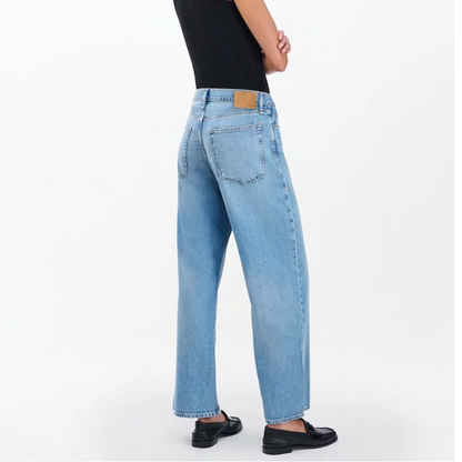 Saige Ankle Relaxed Straight Jeans - Ludlow