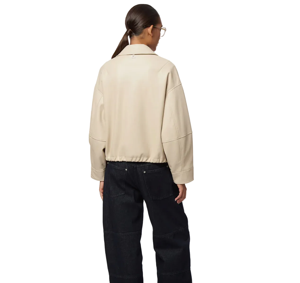 Ada Sans Leather Jacket