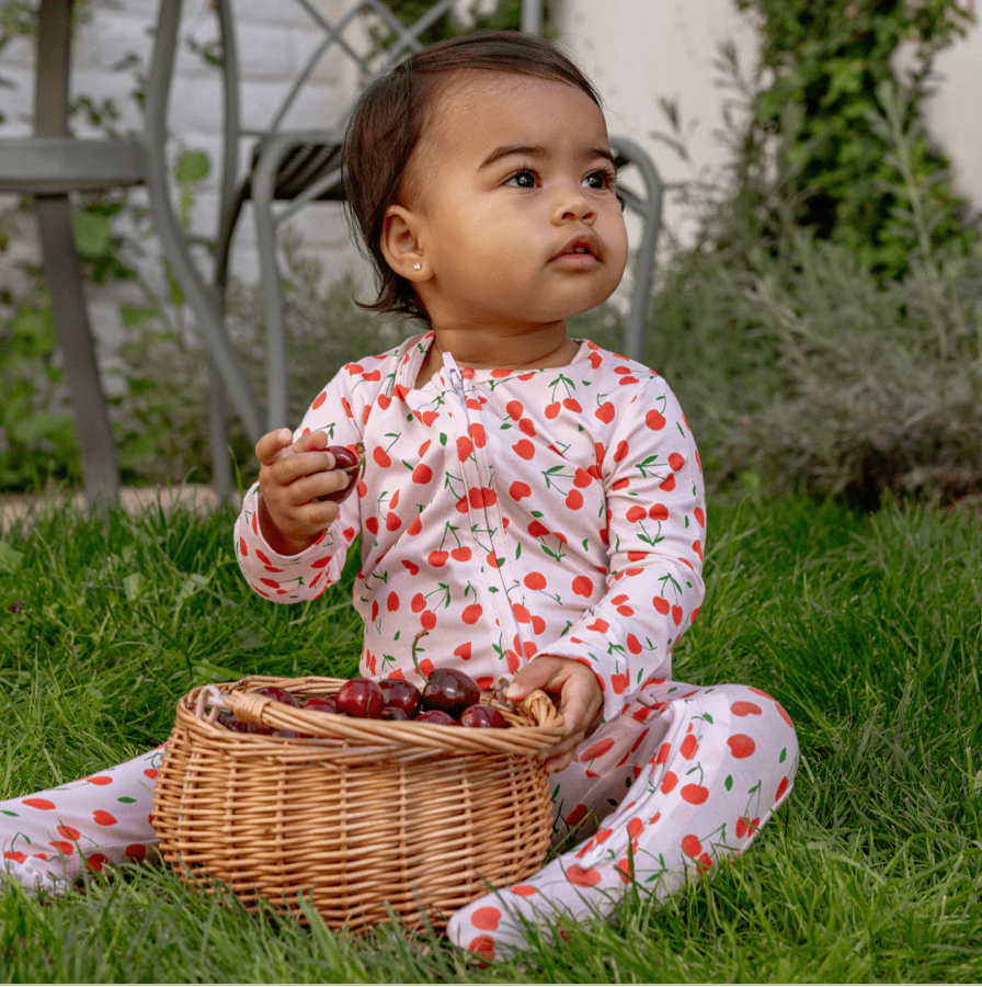 Dear Perli Zippered Footie