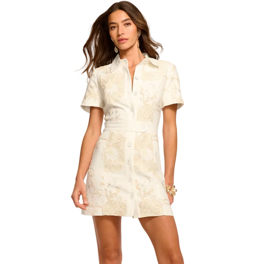 Embroidered Shannon Dress