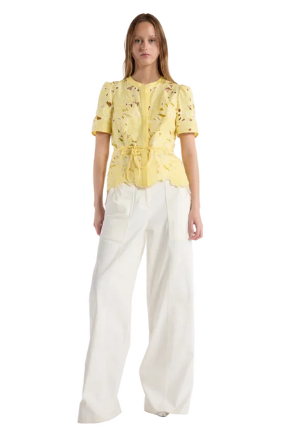 Bree Top - Lemon Magnolia