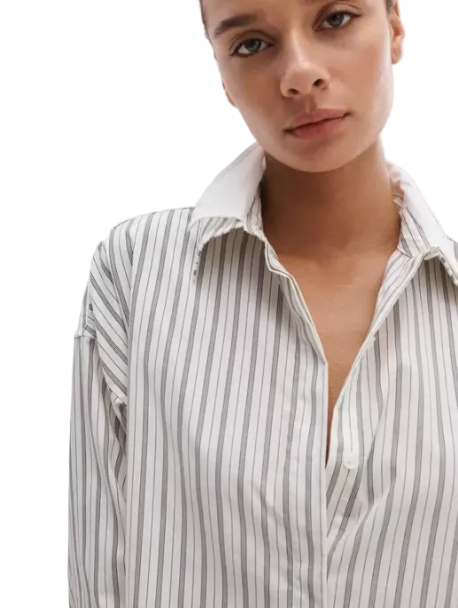 Marin Stripe Layered Shirt