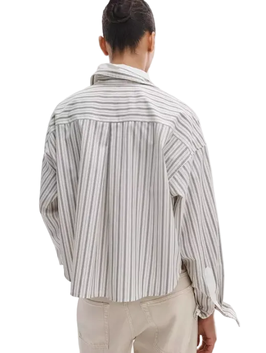 Marin Stripe Layered Shirt