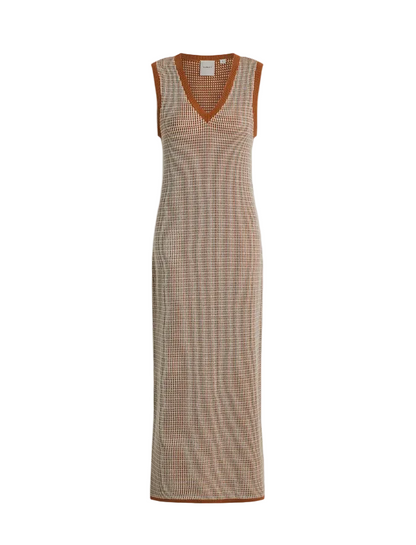 Albane V-Neck Midi Dress
