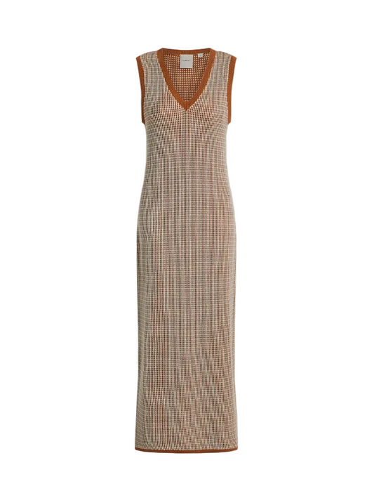 Albane V-Neck Midi Dress