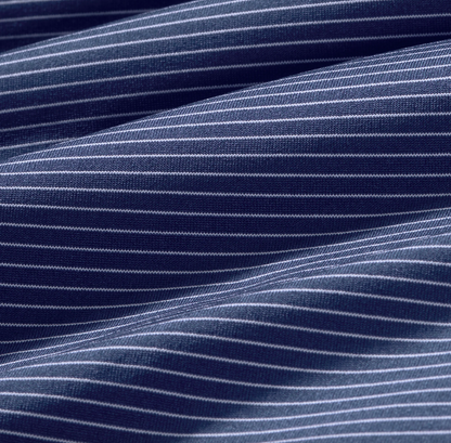 Versa SS Polo - Cobalt Balanced Stripe