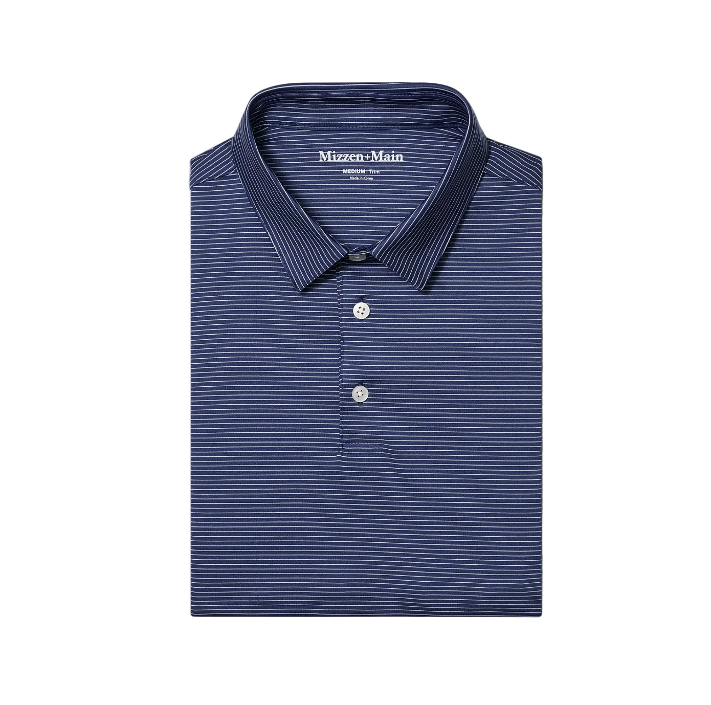 Versa SS Polo - Cobalt Balanced Stripe