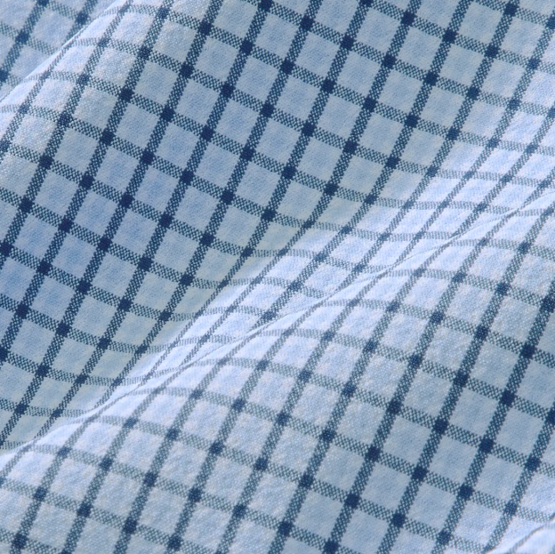 Leeward LS Dress Shirt - Midnight Navy Sam Plaid