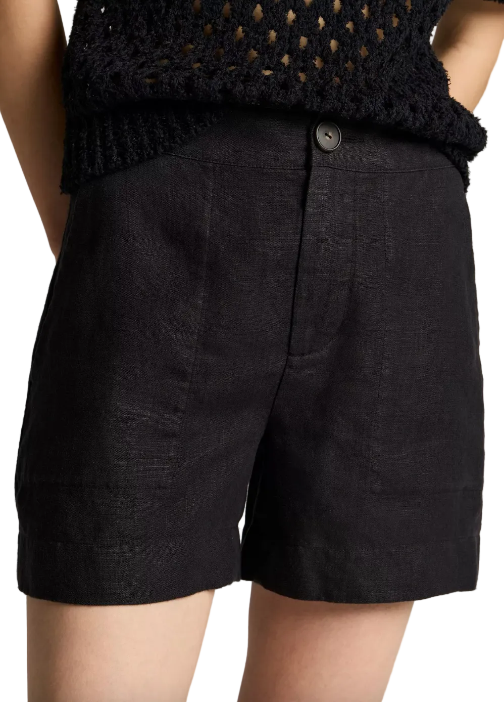 Mid Rise Hemp Short