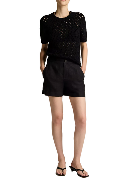 Mid Rise Hemp Short