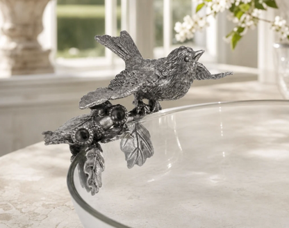 Song Bird Glass Bowl