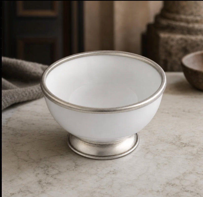 Large Dip Bowl Porcelain