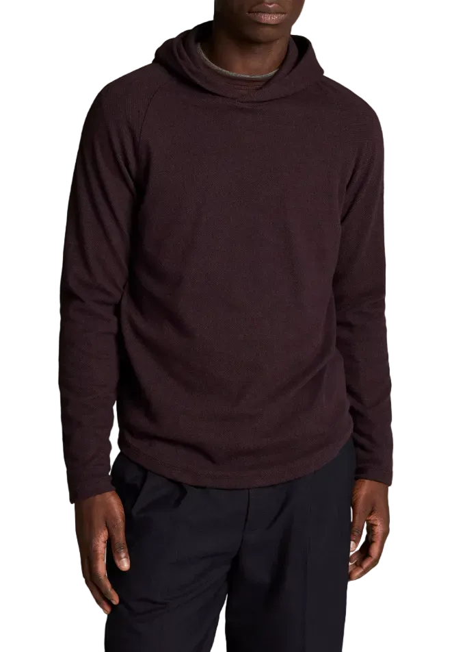 Broken Twill Pullover Hoodie