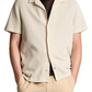 Macro Waffle S/S Button Down Cabana