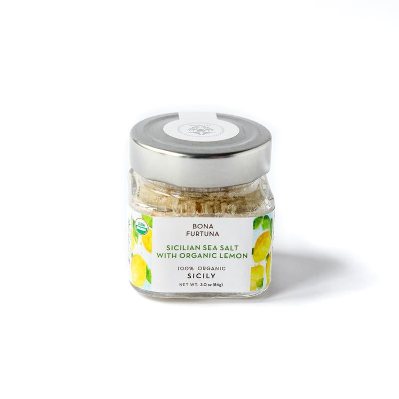 Sicilian Sea Salt - Organic Lemon