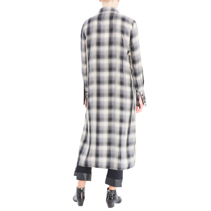 Shonda Zip Shirt Duster Dress