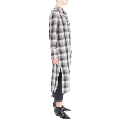 Shonda Zip Shirt Duster Dress