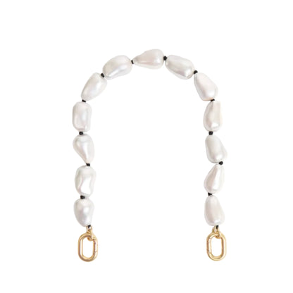 Shortie Strap - Cream Baroque Pearl